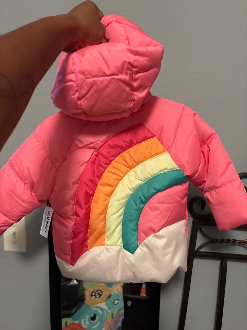 Pink infant jacket
